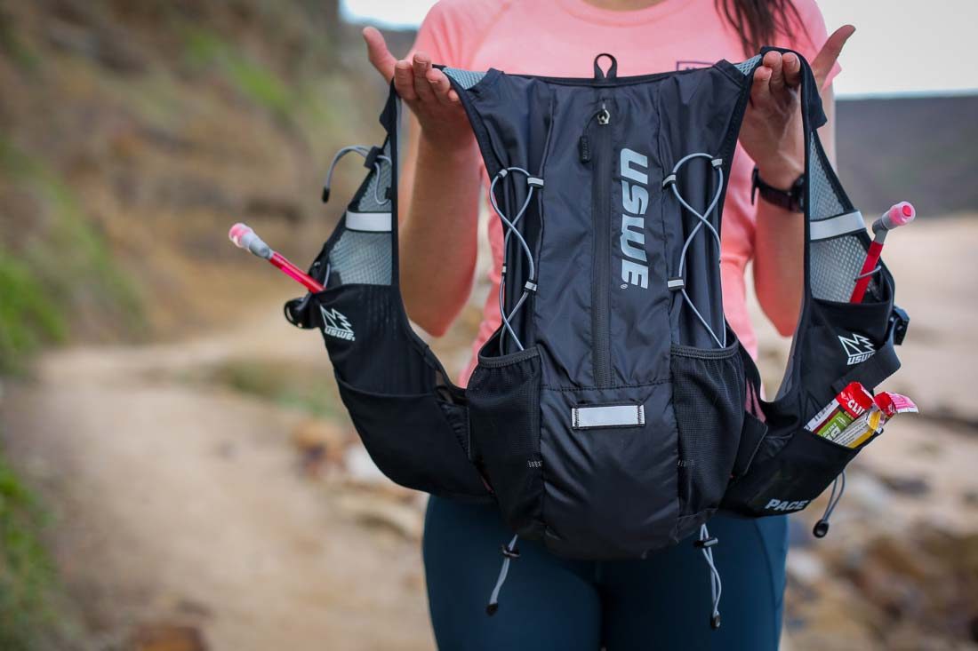 USWE Pace 12 Running Vest Pack Review Tyres and Soles