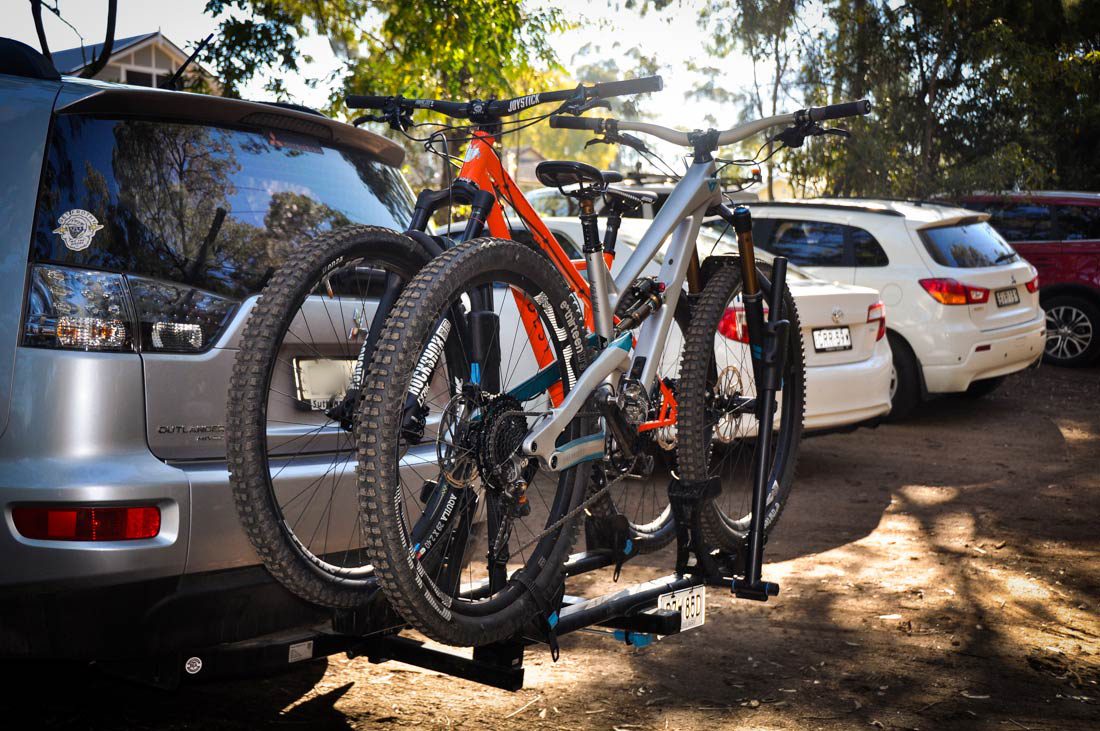 monorail bike rack