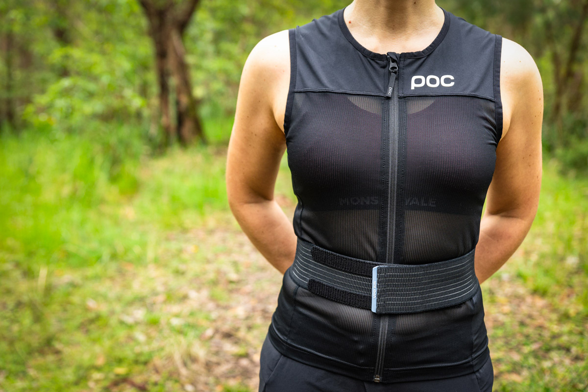 Women's Specific Back Protection the POC Spine VPD - Tyres and Soles